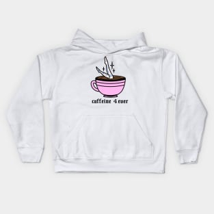 Caffeine 4 ever Kids Hoodie